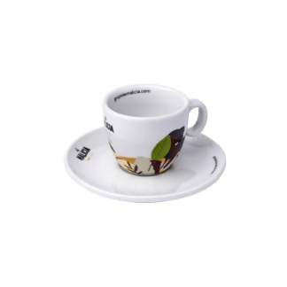 Taza y plato para Café Solo